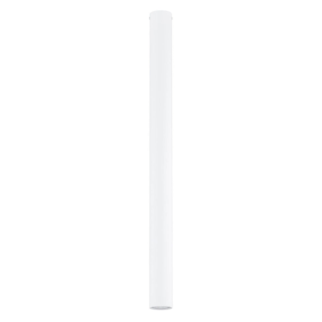 Lampada a sospensione Tecno in acciaio bianco