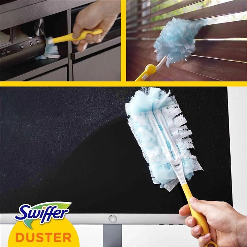 SWIFFER DUSTER PIUMINI CATTURAPOLVERE RICARICA 12 PEZZI