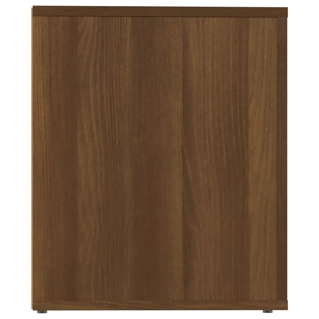 Comodini 2 pz Rovere Marrone 50x39x47 cm 816703