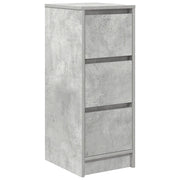 Credenza | Madia | Buffet da pranzo | Armadio da pranzo Grigio Cemento 29,5x34x76 cm in Legno Multistrato