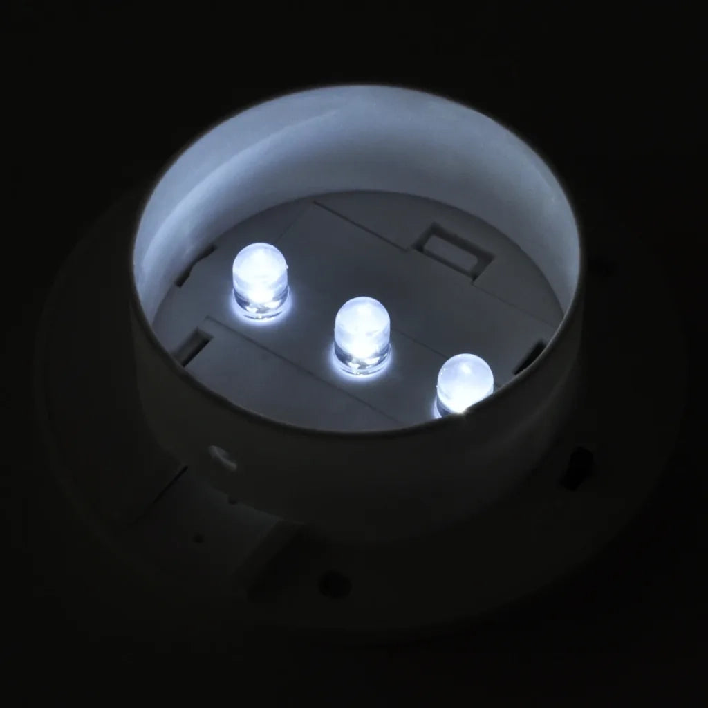 Esterno Lampada solare Set 6 pezzi Recinzione luce bianca CFW7821819