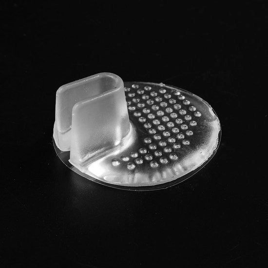 Tappetino di protezione trasparente in silicone - 5 paia con protezione della cucitura - tappetini di protezione con cuscini - gel protettivi.