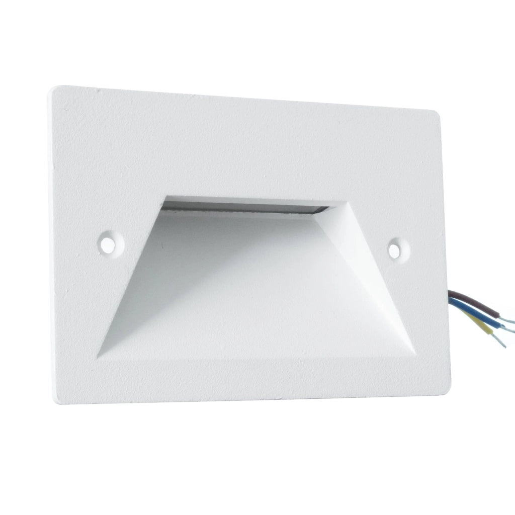 Faretto segnapassi IP65 LED 3W incasso scatola 503 scale giardino viale gradini 230V COLORE BIANCO LUCE LED CCT da 3000K a 6000K