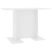 Tavolo da Pranzo | Tavolo da cucina Bianco 110x60x75 cm in Legno Multistrato