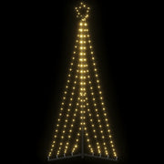 Albero di Natale a LED 339 LED Bianco Caldo 187 cm
