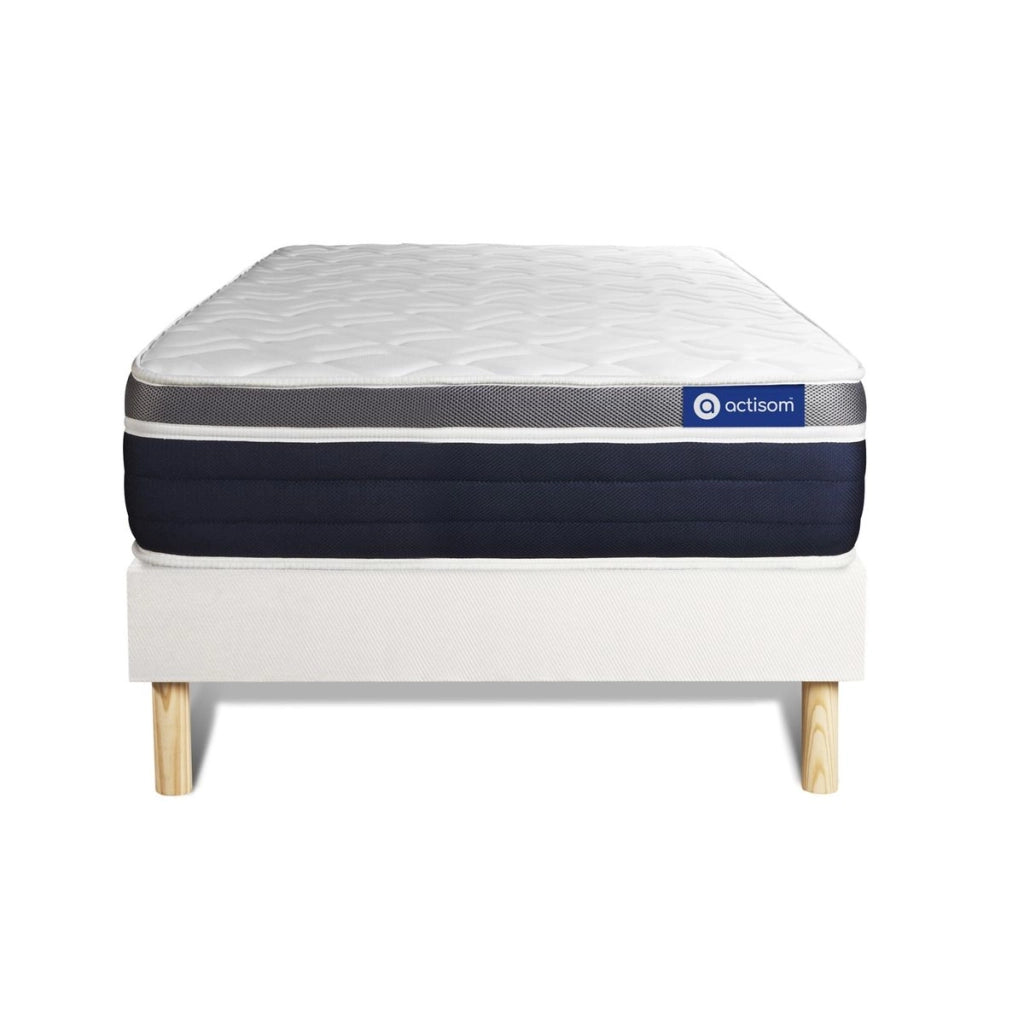 Kit rete e materasso matrimoniale Actimemo confort 90x200cm - Spessore : 26cm- memory foam - Moderatamente rigido