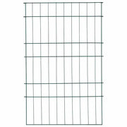 Set di Recinzione per Stagno 8 pz Verde 50 x 80 cm Acciaio