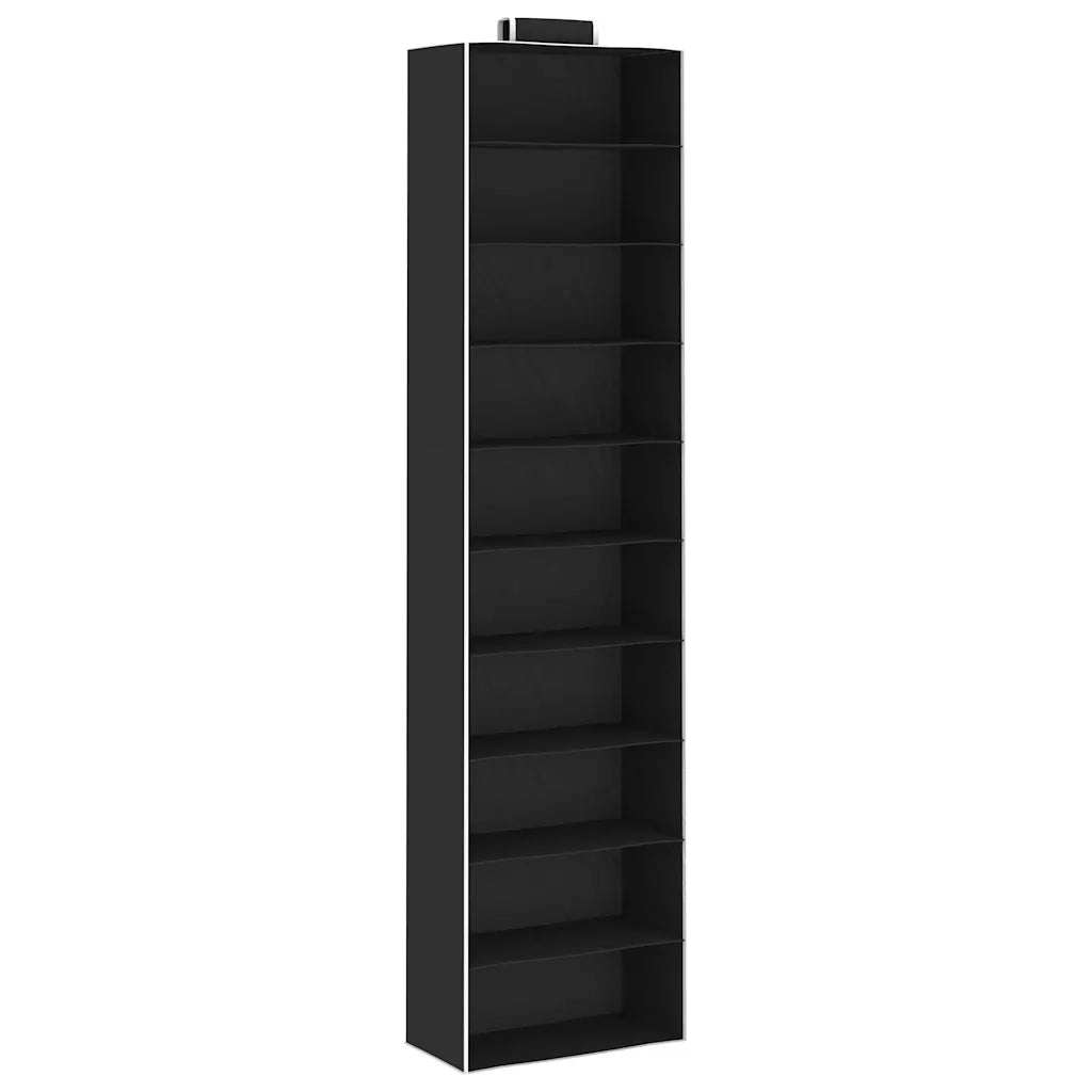 Organizer per Armadio da Appendere 2 pz con 10 Ripiani Tessuto 288327