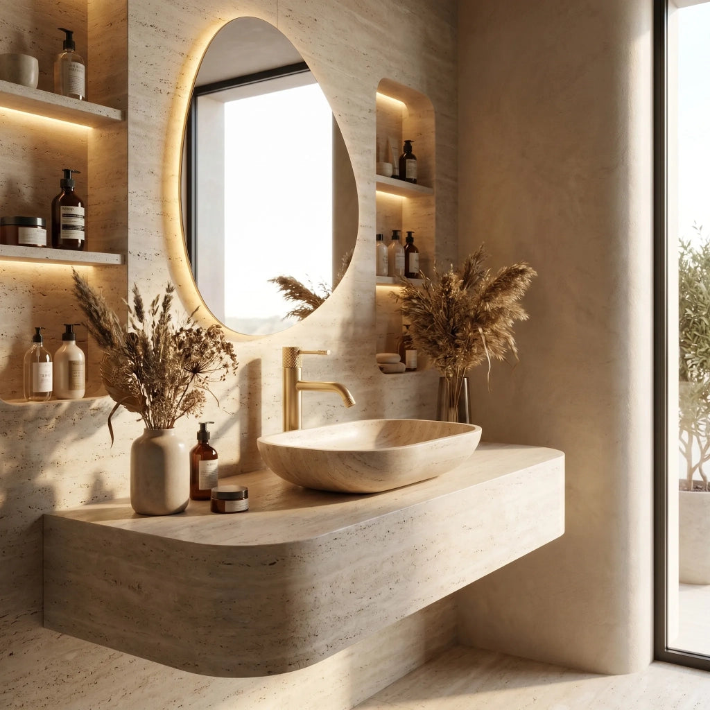 Rubinetto Da Lavabo Rea Venti Brush Gold High
