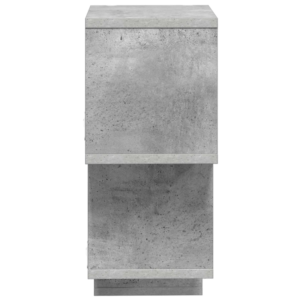 Mensola sospesa A parete Grigio Cemento 87 x 20 x 55 cm 8012095