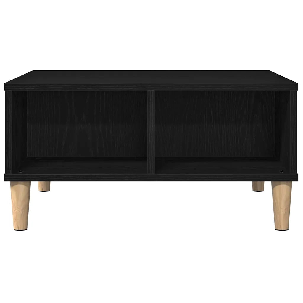 Tavolino da salotto Rovere Nero 60 x 60 x 30 cm 862586