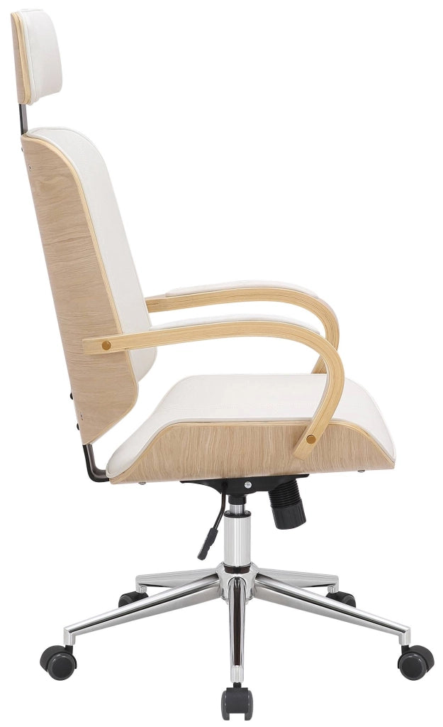 Sedia da ufficio Dayton Natura/bianco