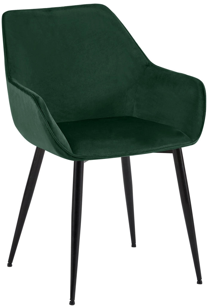 Sedia per sala da pranzo Luena velluto 3