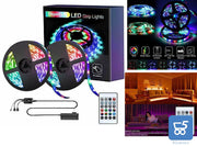 Strisce LED Elegant Life da 10m RGB con Telecomando Luci per Decorazioni Soggiorno Cucina Postazione PC