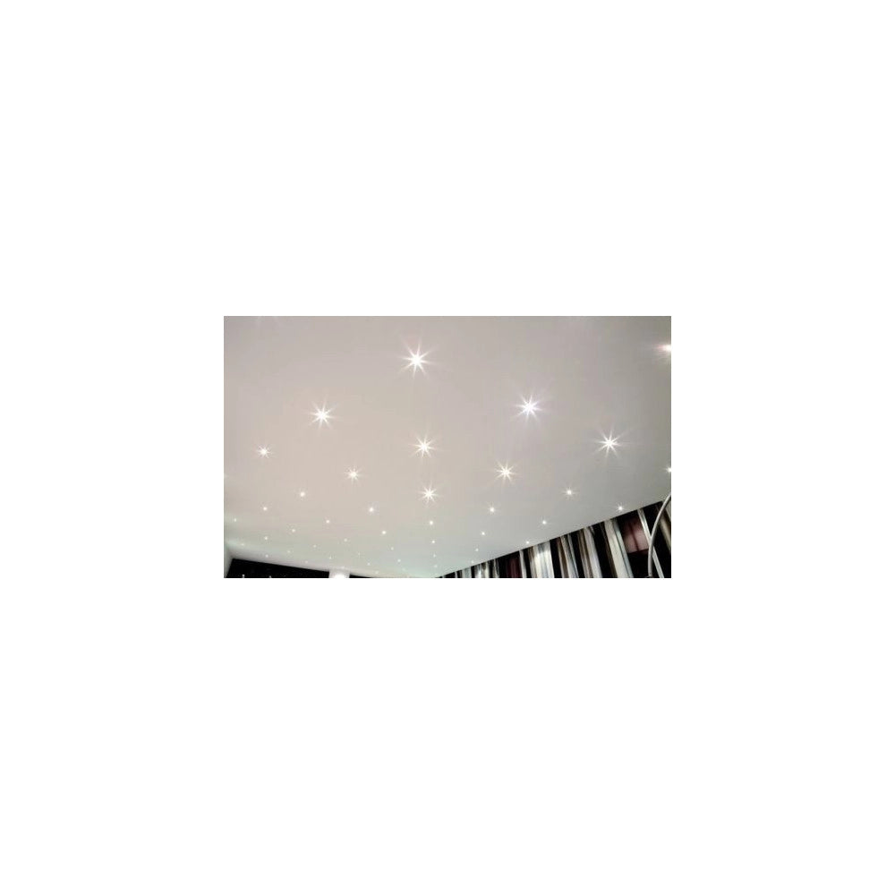 Trade Shop - Punto Luce 9 Led Soffitto Cielo Stellato Bianco Freddo Caldo Naturale Blu 1w -