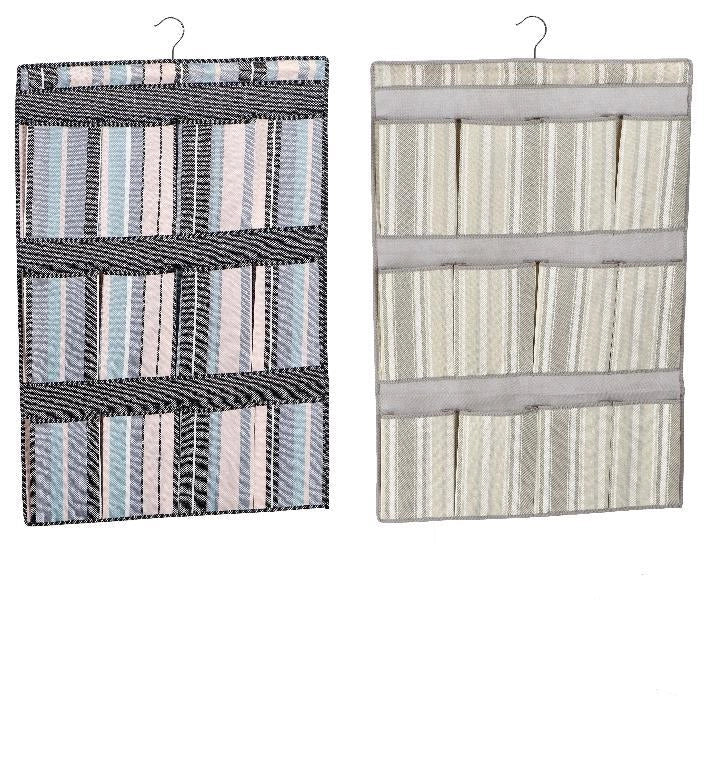 Portaoggetti da Parete in TNT Peggy 12 Tasche 56 x 82 cm 2 Colori