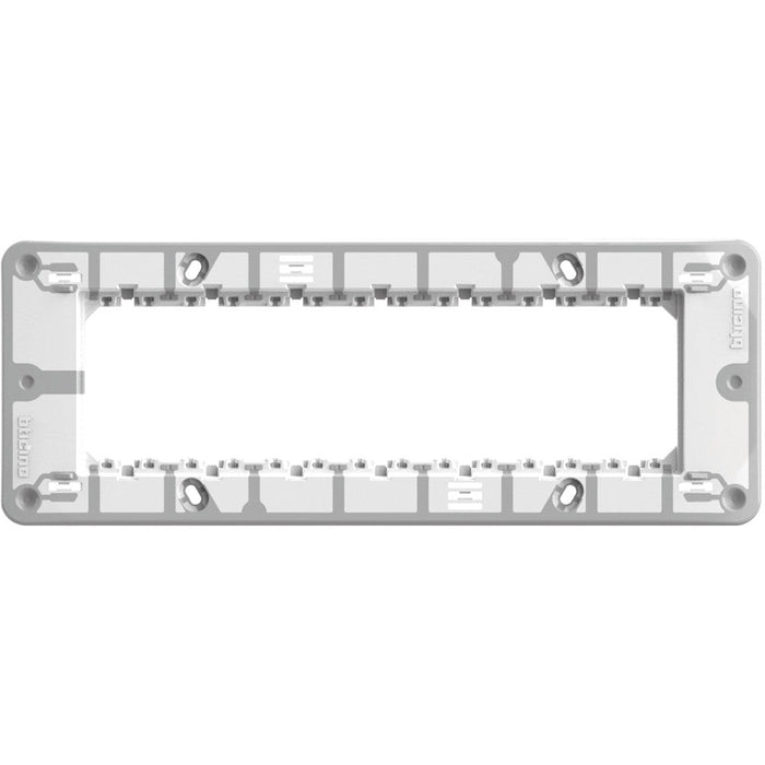Supporto Bticino MatixGO 7 moduli fissaggio viti J4707