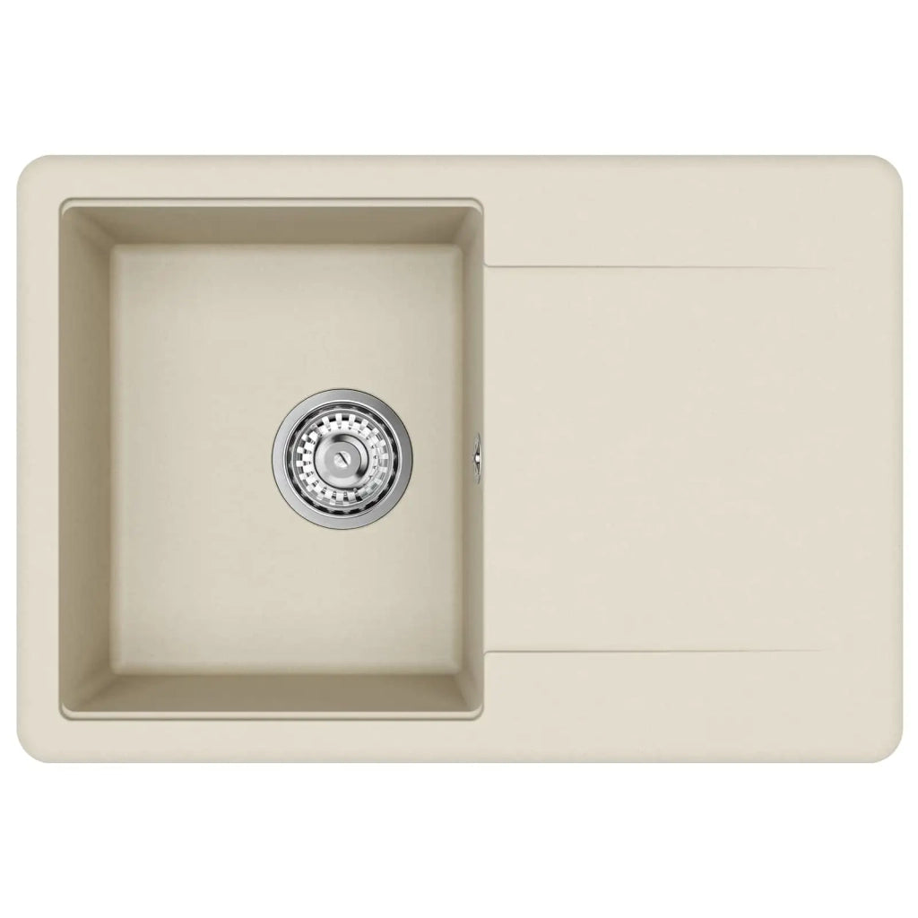 Lavello Beige 670 x 460 mm 80% Quarzo e 20% Resina 42028410