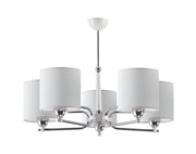 Lampadario classico bianco/cromo 5xE27 TWINGO Jupiter