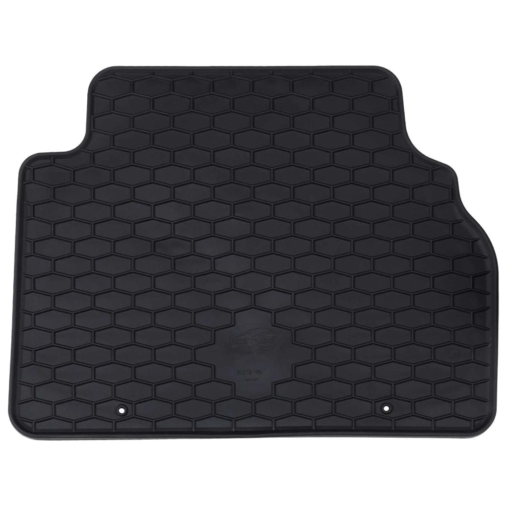 Tappetino per Auto 4 pz Nero Gomma CFW4262670