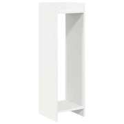 Supporto per piante | Sostegno per piante con lo scaffale Bianco 30 x 30 x 100 cm
