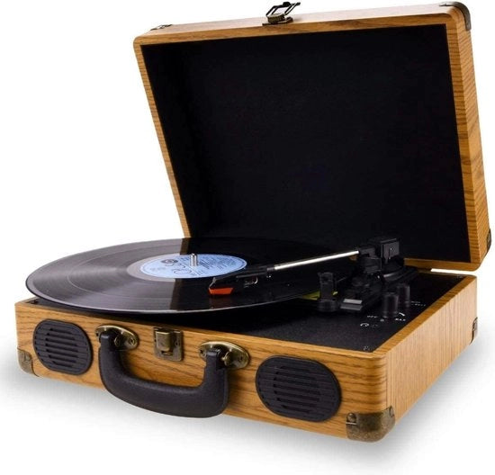 Letto Stereo Bluetooth - Retro - Altoparlanti Integrati - Senza Fili - Adatto per Tutte le Placche