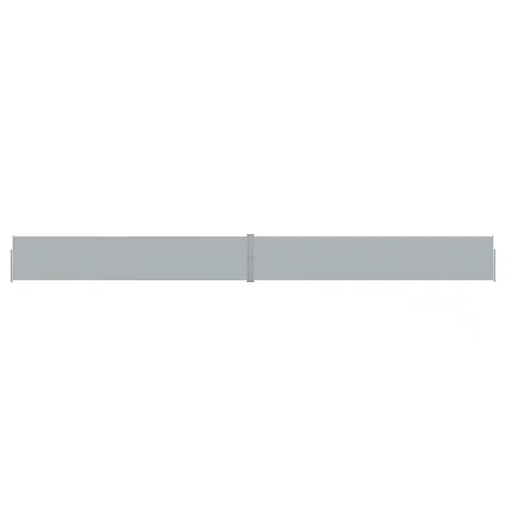 Tenda Laterale Retrattile per Patio 140x1200 cm Antracite