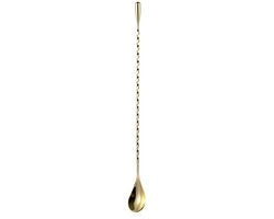 Menglepel a spirale 30 cm in acciaio inossidabile - Cocktaillepel - Gereadattoria per barman - Spiraletto - Ambientalmente compatibile