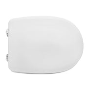 Sedile wc per cesame vaso aretusina  forma 6  Bianco - Cerniere A passantiBEMIS