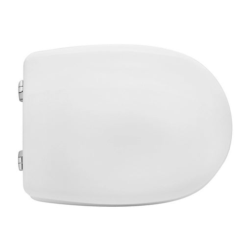 Sedile wc per cesame vaso aretusina  forma 6  Bianco - Cerniere A passantiBEMIS