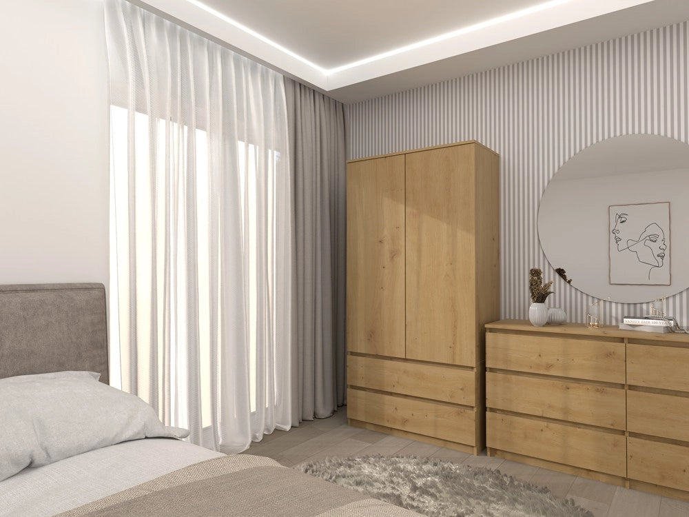 Armadio MALWA SS-90 rovere artisan guardaroba