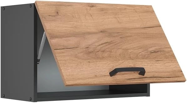 Pensile da cucina R-Line, Quercia dorata, 60 cm Piatto, per la libera combinazione all'interno di sistemi cucina modulari