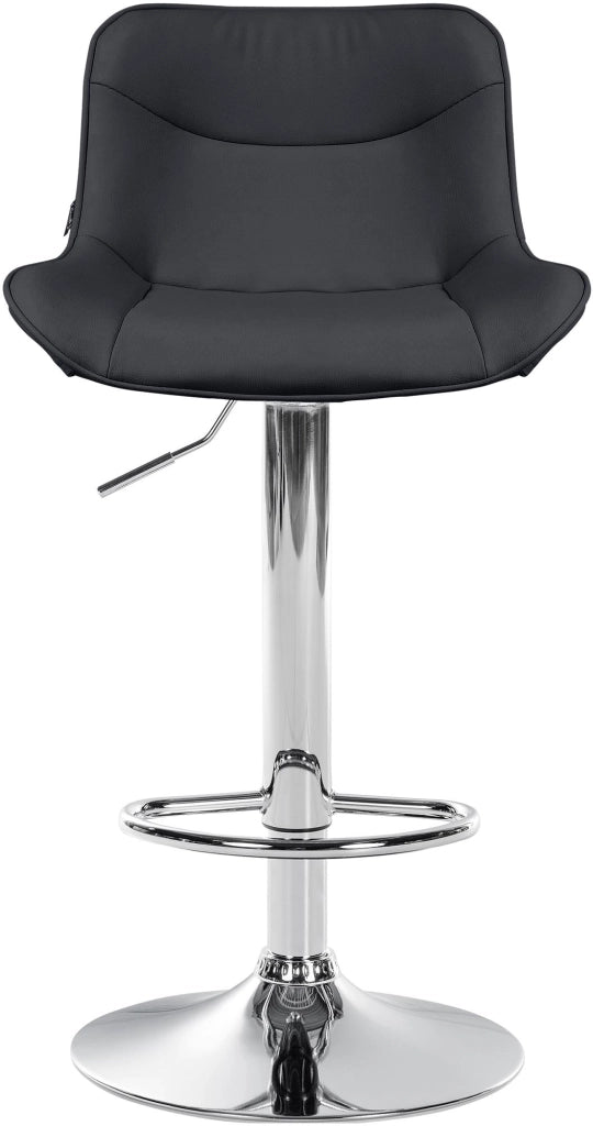 Barhocker Vonore Kunstleder chrom