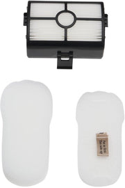 Filtro HEPA in schiuma/velluto, compatibile con Stratos Duo Clean - Ricondizionabile - Alta efficienza di filtrazione - 1x Filtro HEPA - 1x Filtro a schiuma - Filtro per aspirapolvere