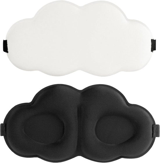 Schiacciapatatie 100% Bloccante della Luce - 1 pezzo - Nero + Beige - Schiuma a Bassa Viscosità
