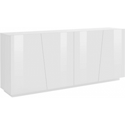 Credenza Vega 220 – 4 ante – Bianco Lucido