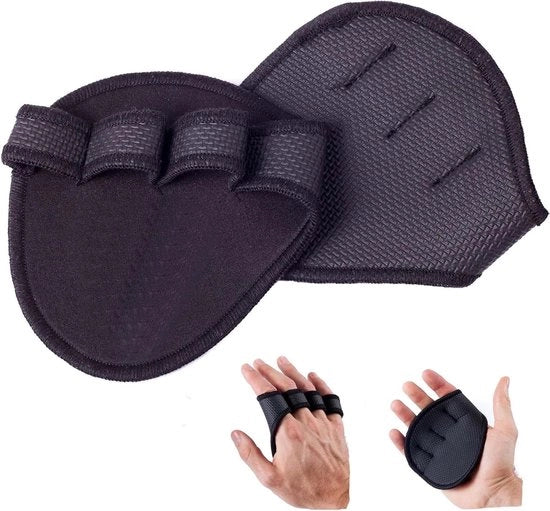 Grippads per Fitness per Esercizi di Forza e Pull-up - Migliora il tuo Grip e Costruisci Forza Muscolare - Ideali per Bodybuilding - Manopole Fitness