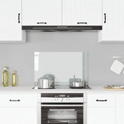 Paraschizzi per Cucina Trasparente 80x50 cm in Vetro Temperato 249470