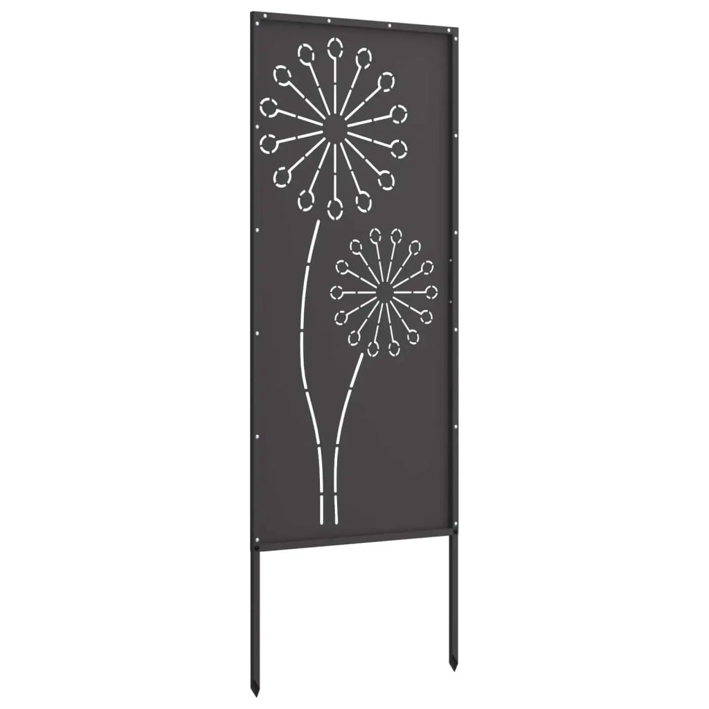Schermo per privacy in giardino Traforo Nero 50 x 140 cm CFW8398737