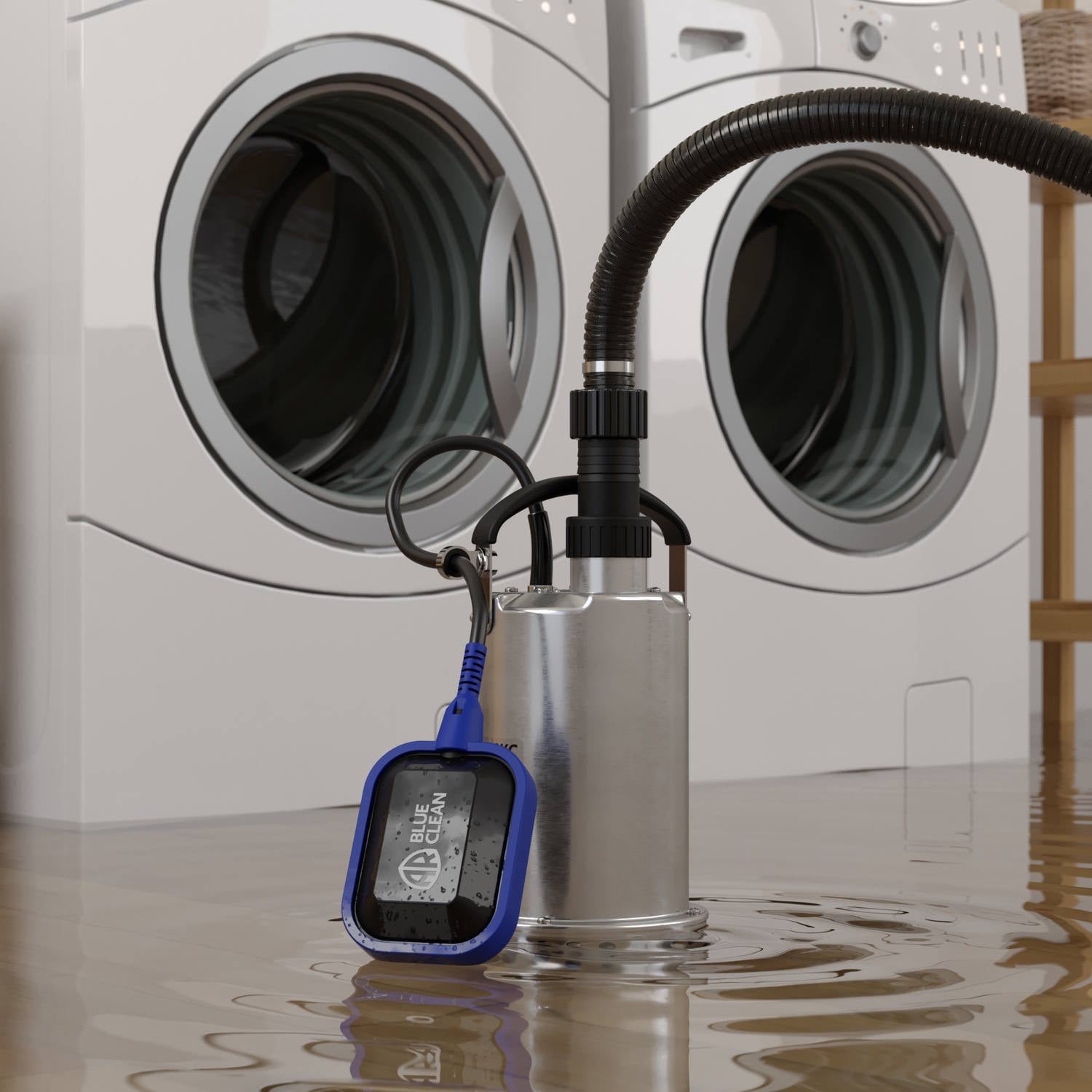 AR BLUE CLEAN ARUP 750XC Pompa Immersione per Acque Chiare (750 W, Portata max. 11.000 l/h, Prevalenza max. 8,5 m)