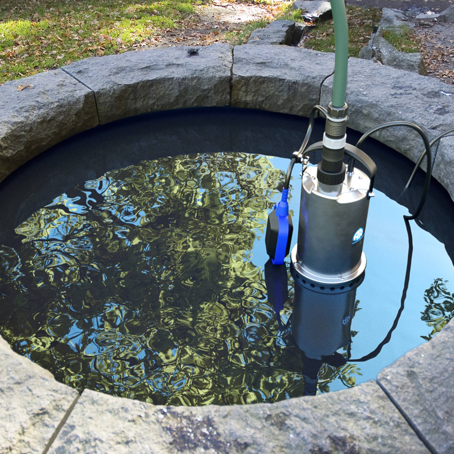 AR BLUE CLEAN ARUP 750XC Pompa Immersione per Acque Chiare (750 W, Portata max. 11.000 l/h, Prevalenza max. 8,5 m)