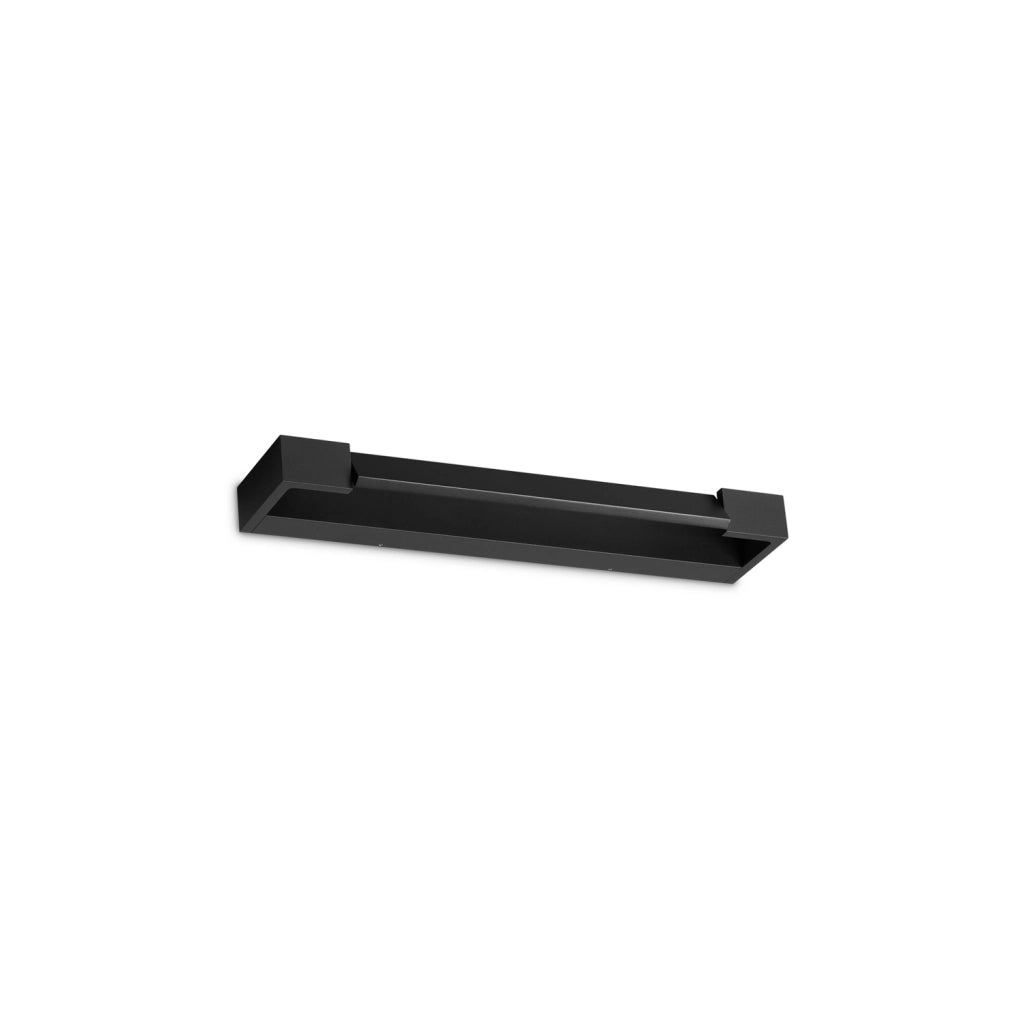 Applique Da Parete Contemporanea Balance Alluminio Nero Led 12W 3000K Ip20
