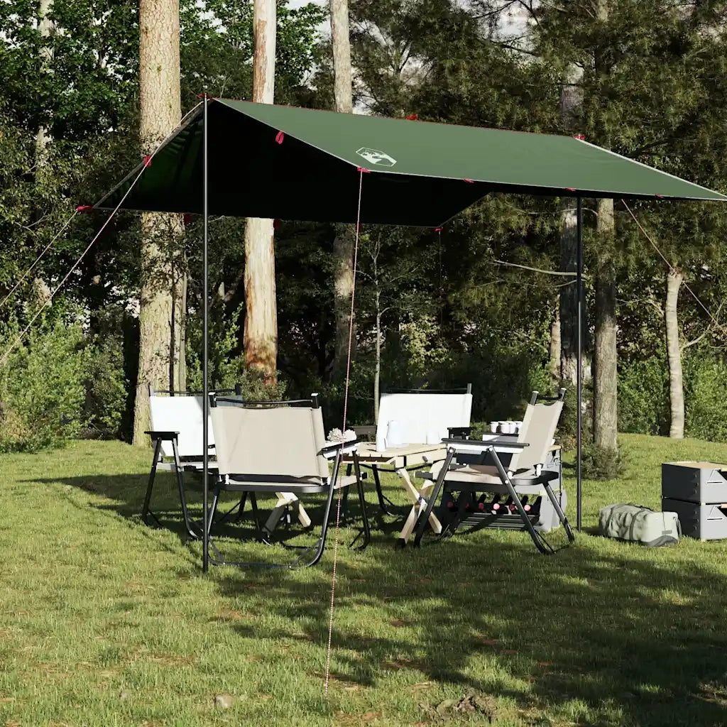 Telone da campeggio | Tenda da campo Verde 300x294 cm Impermeabile