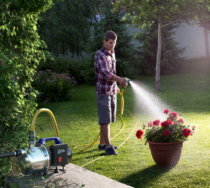 AR Blue Clean ARGP 1100X Pompa Autoadescante per Acque Chiare (1100 W, Portata max. 4.600 l/h, Prevalenza max. 45 m)