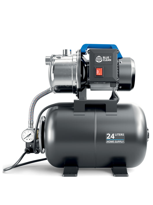 AR Blue Clean ARGP 1100XB Pompa Autoadescante con Serbatoio per Acque Chiare (1.100 W, Portata max. 4.600 l/h, Prevalenza max. 45 m) 