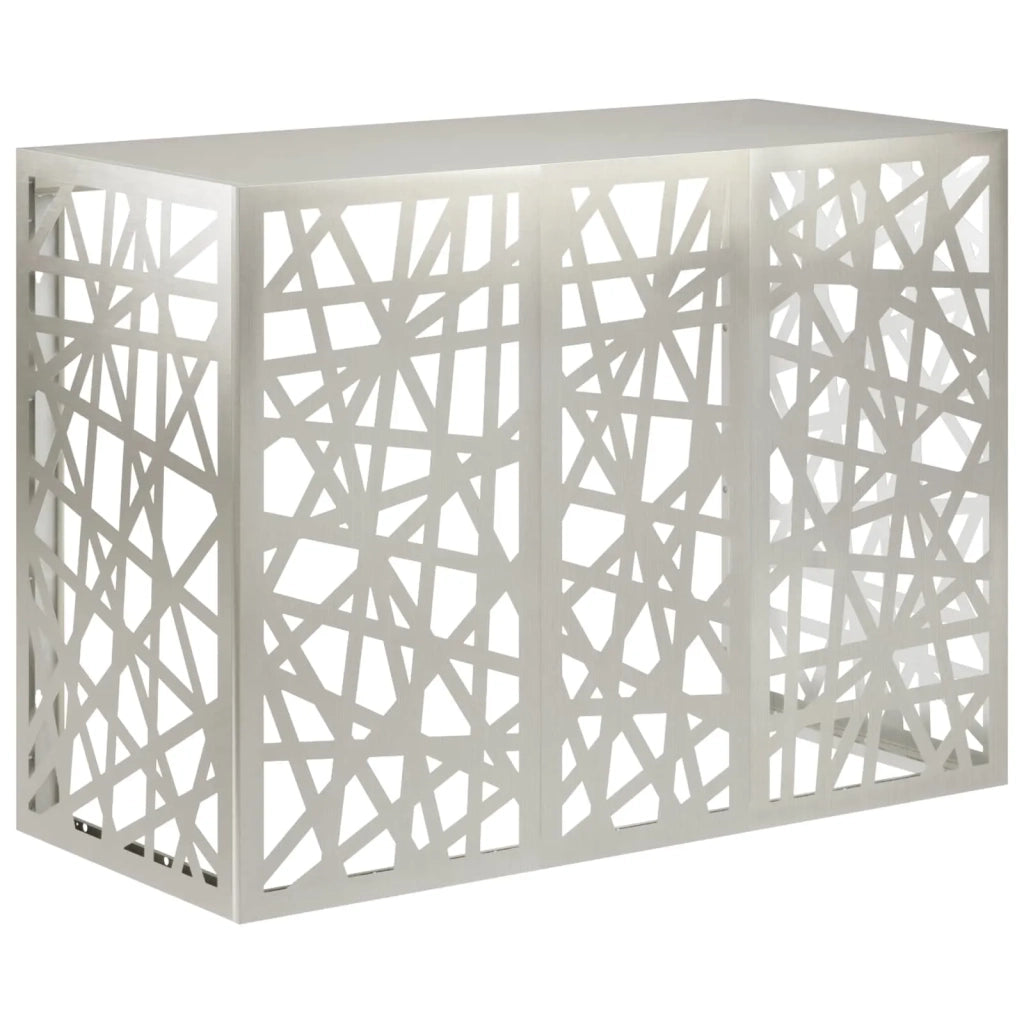 Copertura per condizionatore d'aria Argento 110 x 50 x 80 cm 8014168