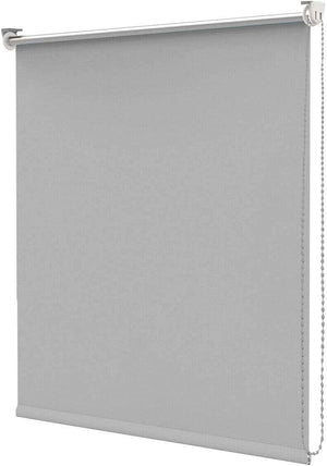 Tenda a Rullo Avvolgibile Porta Finestra Casa Ufficio Parete Soffitto Grigio 100x180 cm