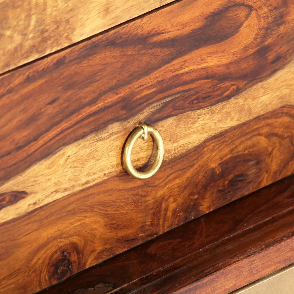 Credenza 118x30x60 cm in Legno Massello di Sheesham  cod mxl 16177
