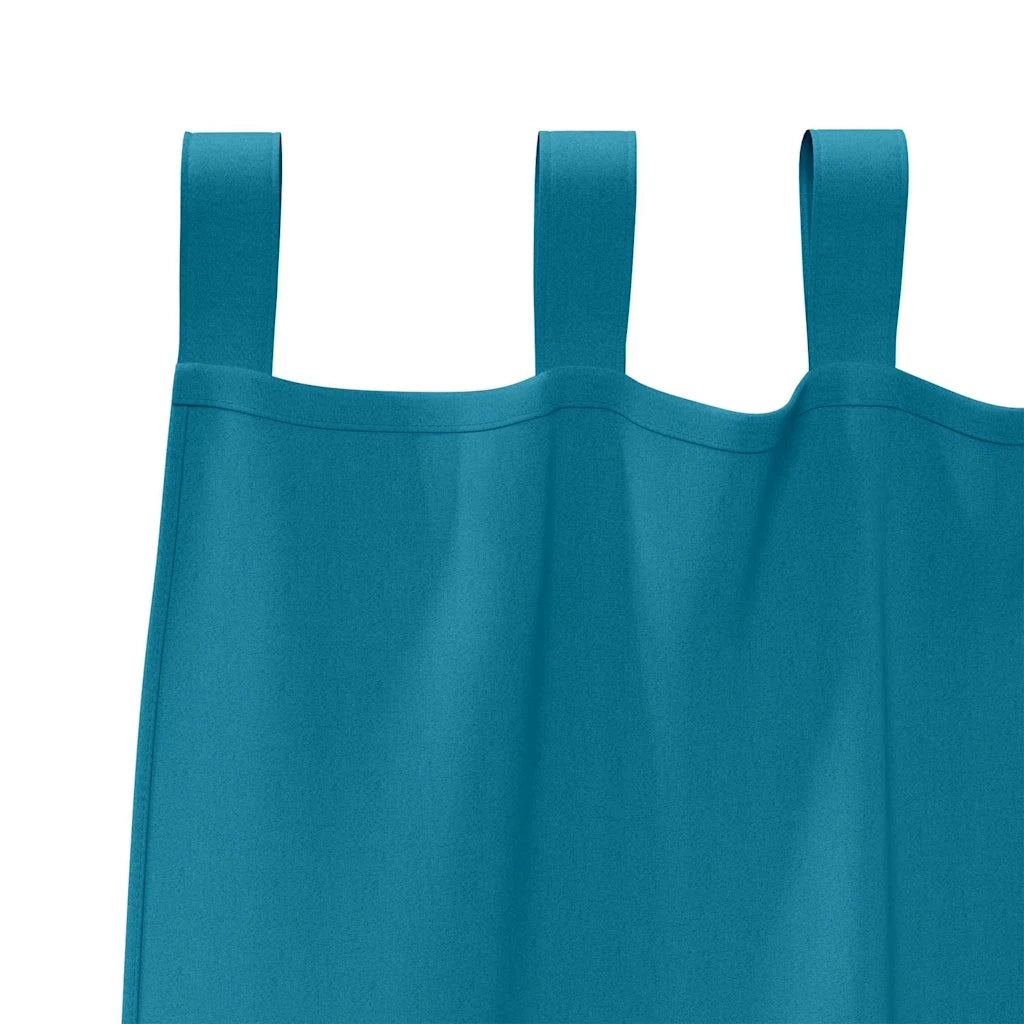 Tende Blackout con Anelli 2 pcs Turchese 260 x 140 cm 4107642