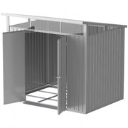 Casetta in Metallo Palladium Duramax 8'x6' a due porte 209x249x231 cm colore grigio